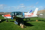 G-ASAT - On display at the City of Norwich Aviation Museum. - by Graham Reeve