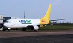 N901JK @ EGNX - At East Midlands Airport - In Blue Dart / DHL colors - by Terry Fletcher