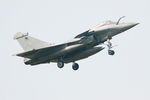 34 @ LFRJ - Dassault Rafale M,  On final rwy 08, Landivisiau naval air base (LFRJ) - by Yves-Q