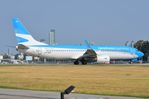 LV-GUC @ SABE - Aerolineas Argentinas B738 lining-up - by FerryPNL