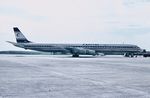 N8765 @ EBBR - Capitol Douglas DC-8-61, N8755 at BRU - by Mark Kalfas