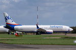 N981EC @ EGSH - Now in SunExpress livery. - by Graham Reeve