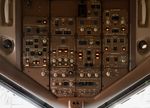 N79011 @ KSFO - Flightdeck overhead panell SFO 2023. - by Clayton Eddy