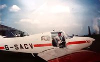 G-SACV @ EGCJ - Taken at Sherburn Aero Club - by Ian Wooffindin