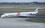S5-ABB @ EDDL - Adria Airways leased to Air Liberté Tunisie. - by Koala