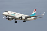 D-AJHW @ LMML - Embraer 190LR D-AJHW Luxair - by Raymond Zammit