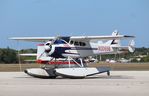 N3069B @ KGIF - Cessna 195 - by Mark Pasqualino