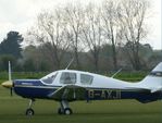 G-AXJI @ EGHR - Taxiing for take off at Goodwood, W Sussex - by Chris Holtby
