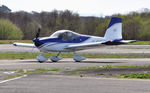 G-CGVD @ EGFH - Visiting Vans RV-12 - by Roger Winser