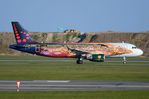 OO-SNF @ EKCH - Tomorrowland A320 of Brussels Airlines - by FerryPNL