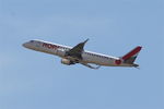 F-HBLG @ LFPG - Embraer 190LR, Climbing from rwy 08L, Roissy Charles De Gaulle airport (LFPG-CDG) - by Yves-Q