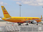 OE-LNK @ LFBO - Parked at the Cargo apron in Tusk special markings - by Shunn311