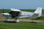 G-CINL @ X4NC - Parked at North Coates. - by Graham Reeve