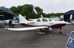 G-UZZI @ EGTB - Lancair LC41-550FG at Wycombe Air Park. Ex N79HR - by moxy