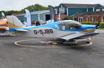 G-SJBB @ EGTB - Robin DR-400-140B Dauphin Major at Wycombe Air Park. - by moxy