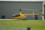G-CLJR @ EGLD - Robinson R44 Clipper II at Denham. Ex F-HKEY - by moxy