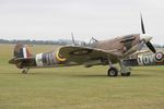 BM597 @ EGSU - BM597 (G-MKVB) 1942 VS Spitfire VB Duxford - by PhilR