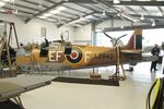 LZ842 @ EGKB - LZ842 (G-CGZU) 1943 VS Spitfire lX RAF Heritage Hangar Biggin Hill - by PhilR