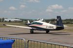 G-OBAL @ EGLK - G-OBAL 1986 Mooney Aircraft Corp Mooney M20J Blackbushe - by PhilR