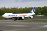 JA13KZ @ PANC - Nippon Cargo Airlines - NCA Boeing 747-8KZ(F) - by Thomas Ramgraber