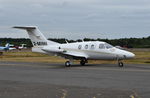 2-MINI @ EGLK - Eclipse Aviation Corp EA500 arriving Blackbushe from LFPB, Le Bourget, Paris. - by moxy