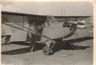 N48716 - My dad's old photo digitized.
February 1946 at long gone Gardena Airport  (formerly DYCER airport)
Near 136th & Western Ave in Gardena California - by unknown