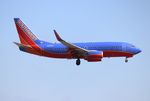 N296WN @ KLAX - SWA 737 canyon blue zx - by Florida Metal