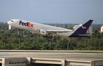 N297FE @ KFLL - FedEx 767-300F zx FLL-MEM - by Florida Metal