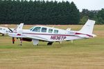 N836TP @ EGLM - N836TP 1984 Beechcraft A36 Bonanza White Waltham - by PhilR