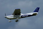 N821CE @ EGSH - Landing at Norwich. - by Graham Reeve