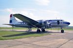 PH-DDS @ EGSU - PH-DDS 1946 Douglas DC-4 Dutch Dakota Assoc Duxford - by PhilR