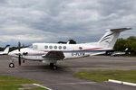 G-FLYW @ EGLK - Beech 200 Super King Air at Blackbushe. Ex F-GPAS - by moxy