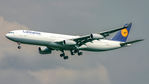 D-AJGP @ KIAD - Landing at Washington Dulles Airport 2005 - by Mark Pritchard