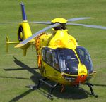 D-HXAB @ EDKB - Eurocopter EC135P2 'Christoph 25' EMS-helicopter of ADAC Luftrettung at Bonn-Hangelar airfield '2305