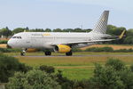 EC-MER @ LFRB - Airbus A320-232, Take off run rwy 25L, Brest-Bretagne airport (LFRB-BES) - by Yves-Q