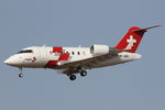 HB-JWB @ LMML - Bombardier Challenger 650 HB-JWB Swiss Air Ambulance - by Raymond Zammit