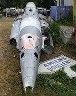 24 - Fouga CM.175 Zephyr (wings and tailplanes dismounted, awaiting restoration) at the Musee de l'Epopee de l'Industrie et de l'Aeronautique, Albert - by Ingo Warnecke