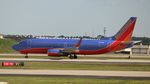 N317WN @ KATL - SWA 733 canyon blue zx ATL-RSW - by Florida Metal