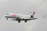 F-HMLJ @ LFRB - Canadair Regional Jet CRJ-1000, On final rwy 25L, Brest-Bretagne Airport (LFRB-BES) - by Yves-Q