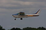 N735BP @ KOSH - This Cessna 182 arrives at EAA Air Venture 2023 - by lk1250