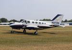 N223BL @ KOSH - Cessna 414