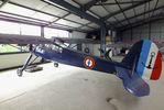 F-AZCP @ LFFQ - Morane-Saulnier MS.502 Criquet (post-war french Fi 156 Storch with Salmson radial engine) at the Musee Volant Salis/Aero Vintage Academy, Cerny - by Ingo Warnecke