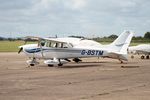 G-BSTM @ EGSU - G-BSTM 1972 Cessna 172L Skyhawk IWM Duxford 11.08.23 - by PhilR