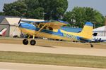 N5238D @ KOSH - This Cessna 180 arrives at EAA Air Venture 2023 - by lk1250