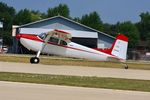 N929F @ KOSH - This Cessna 180 Aiirived for EAA Air Venture 2023 - by lk1250