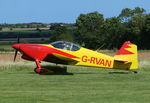 G-RVAN @ X3CX - Just landed at Northrepps. - by Graham Reeve