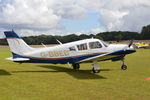 G-BBEB @ EGHP - Piper PA-28R-200-2 Cherokee Arrow II at Popham. - by moxy