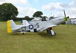 G-DHYS @ EGHP - Titan T-51 Mustang at Popham. - by moxy