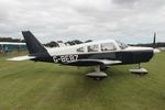 G-BEBZ @ EGHP - G-BEBZ 1976 Piper PA-28-151 Cherokee Warrior LAA Rally Popham - by PhilR