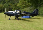 G-AZCV @ EGHP - Beagle B-121 Pup Series 2 (Pup 150) at Popham. Ex HB-NAR - by moxy